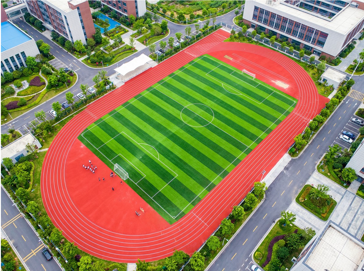 武汉市全塑型塑胶跑道学校塑胶跑道 - 方案